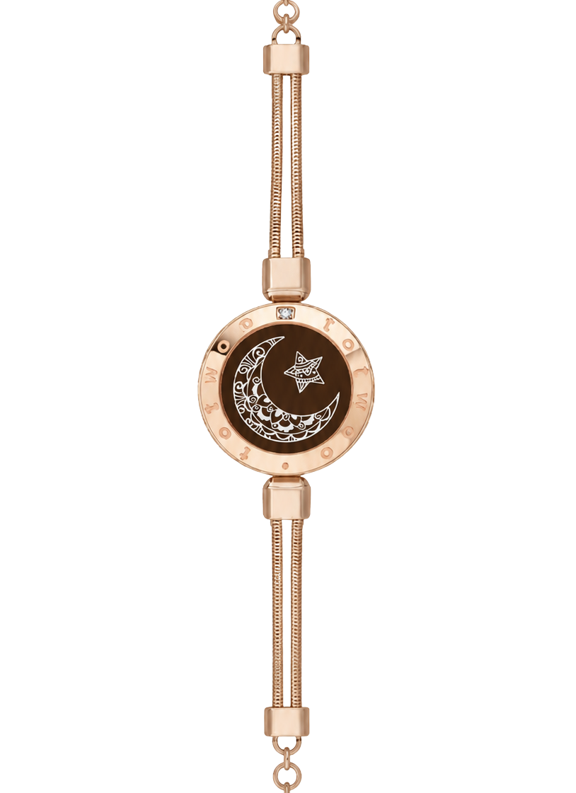 totwoo Moon touch bracelet, rose gold